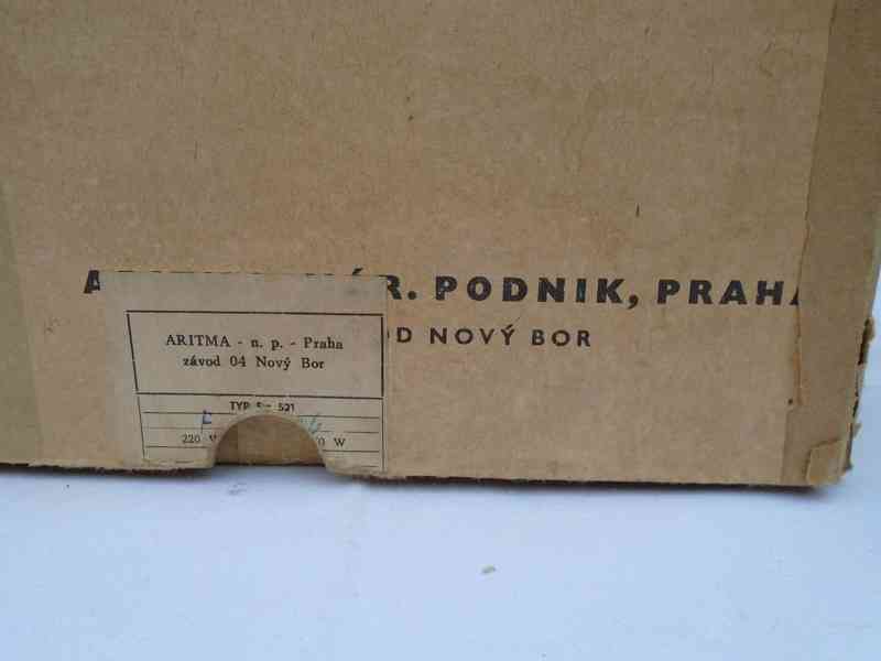 Retro fén EM 521 Novoborské strojírny rarita jako nový top - foto 13