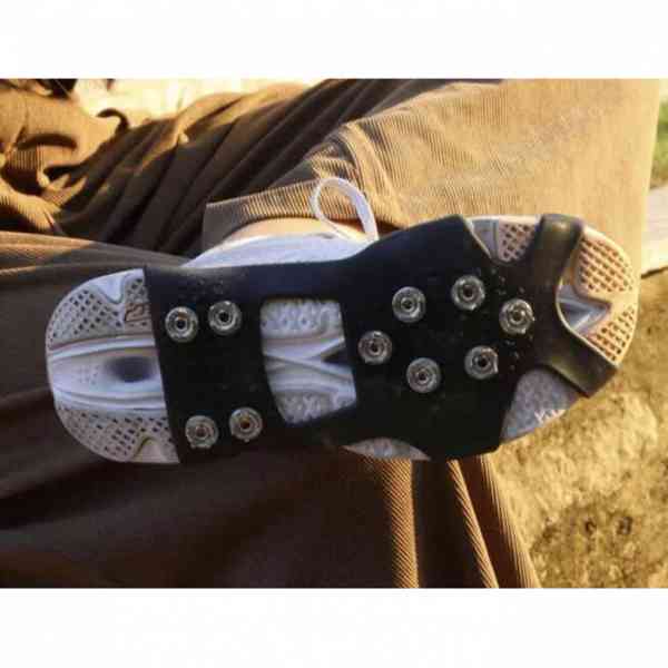 Nesmeky na boty gumové Trizand Anti-Skid - černé - foto 5