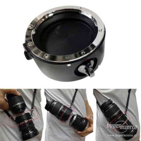 Double držák objektivů pro Nikon / Canon / Sony - Lens KIT - foto 1