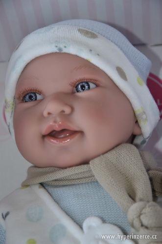 Realistická panenka - miminko Pipo v pyžamu - foto 1