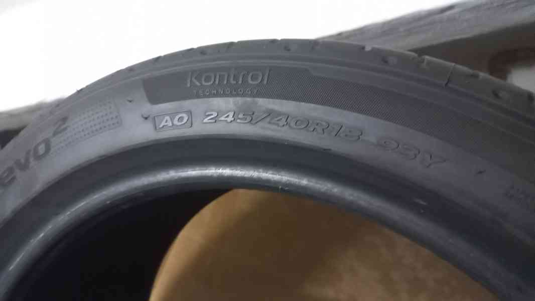 Prodám zánovní letní pneu Hankook Ventus evo2 245/40 R18 93Y - foto 6