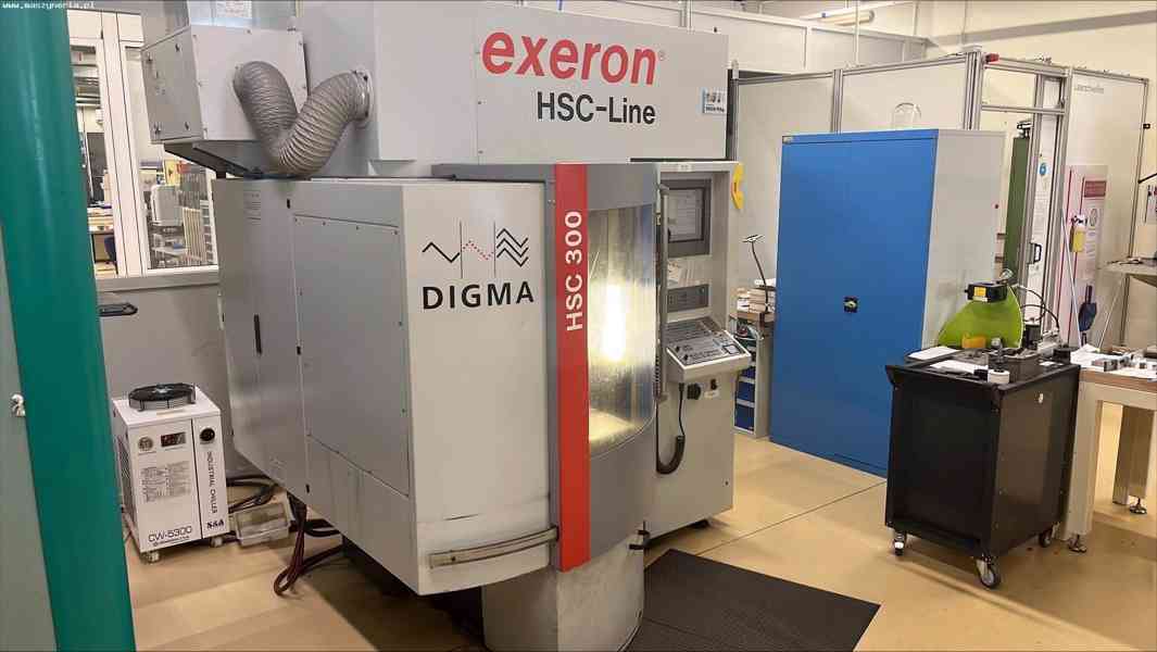 CNC vertikální obráběcí centrum EXERON DIGMA HSC 300