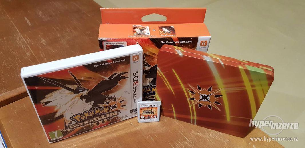 [PRODÁNO] New Nintendo 2DS XL + Pokémon Ultra Sun(Steelbook) - foto 3