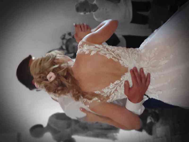 Svatební šaty vel.S, od ukrajinské návrhářky Anna Čeleškina  - foto 3