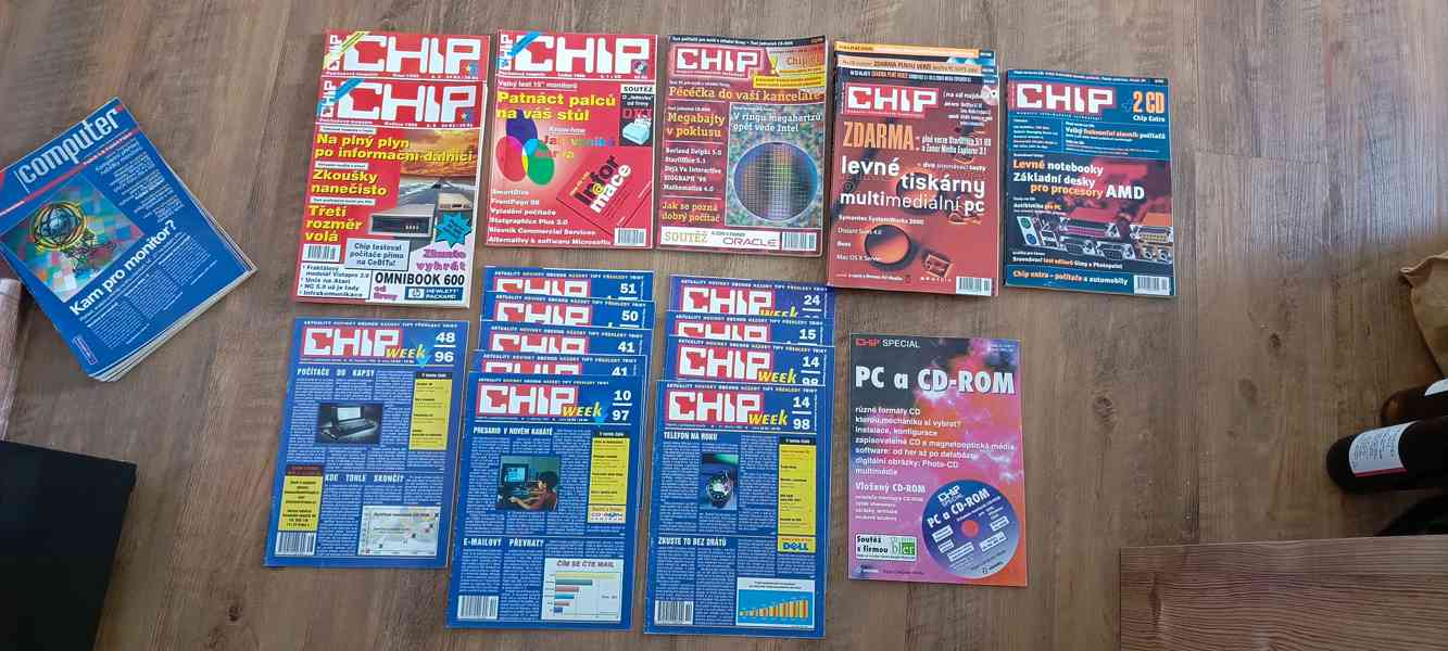 138x časopis CHIP + 32x CHIP Week+ Speciály - foto 2
