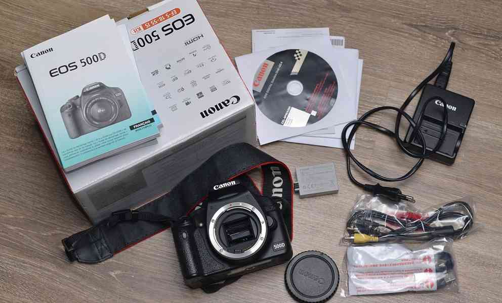 Canon EOS 500D *DSLR* Full HDV *Live View*6800 Exp - foto 1