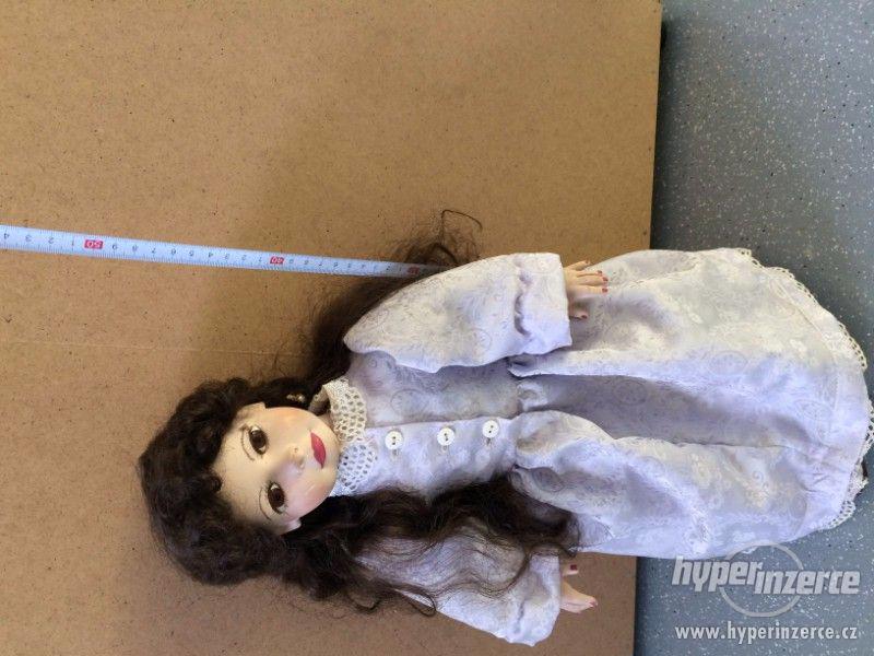 dětská panenka s porcelánovou hlavou - foto 1
