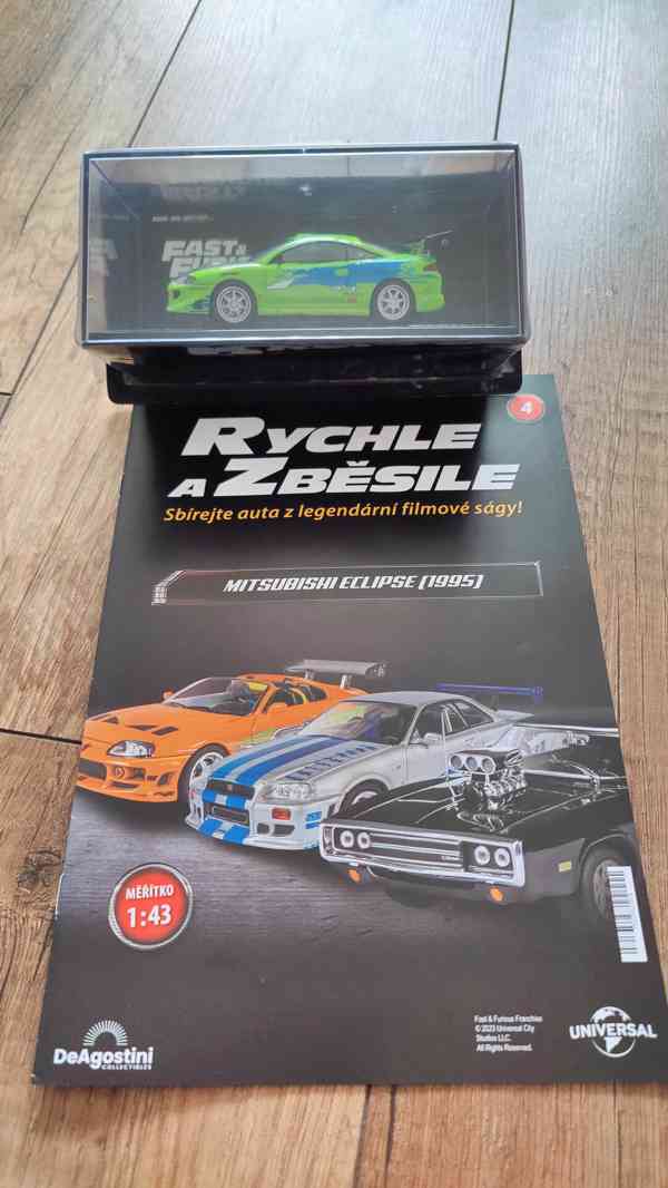 Modely Rychle a Zběsile Deagostini 1:43 - foto 4