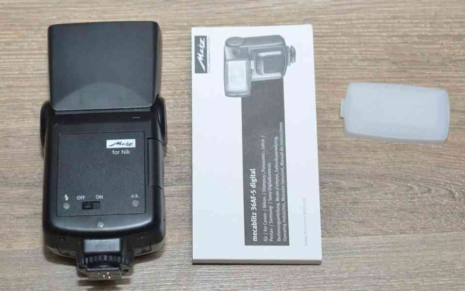 Blesk: Metz 36 AF-5 DIGITAL **pro Nikon *E-TTL 