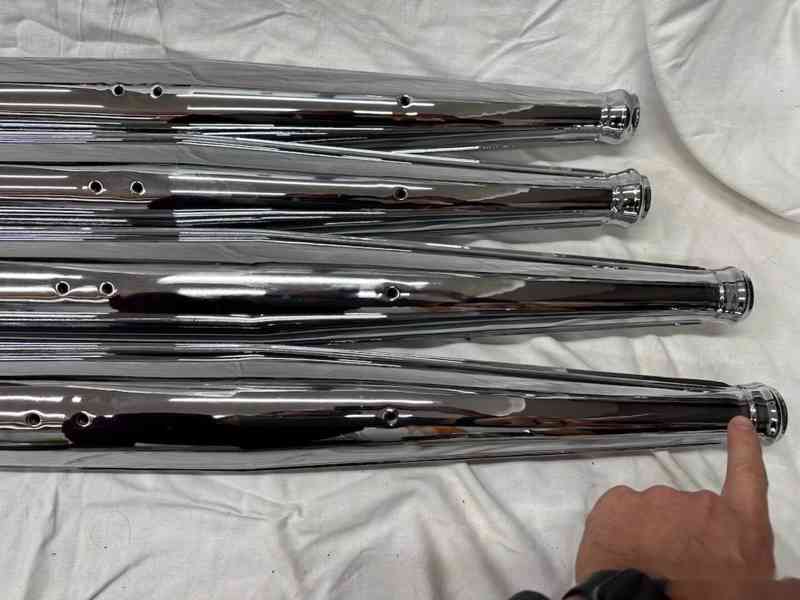 Predám VÝFUKY JAWA 350/634 638 95cm / 102 cm bez prelisu - foto 6