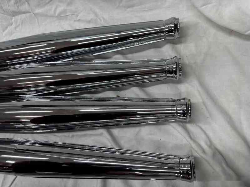 Predám VÝFUKY JAWA 350/634 638 95cm / 102 cm bez prelisu - foto 2