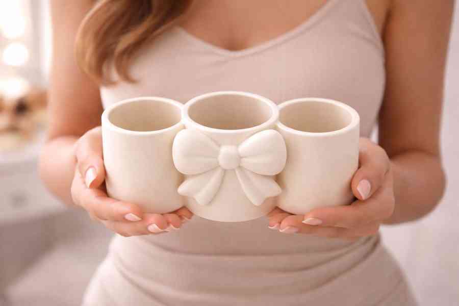 Elegantní držák na kosmetické štětce – stylový doplněk do ka - foto 3