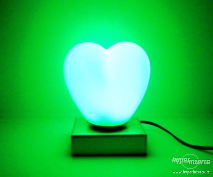 Svítící srdce - noční svítidlo- ke Sv.Valentýnu - foto 3