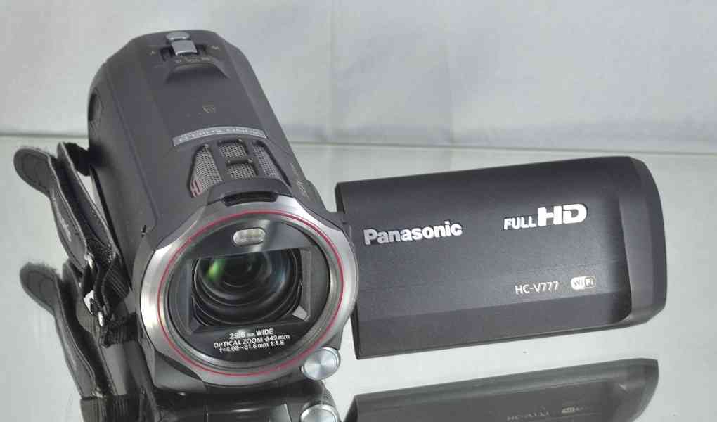 Panasonic HC V777 kamera*FullHDV*HYBRID O.I.S.WiFi - foto 8