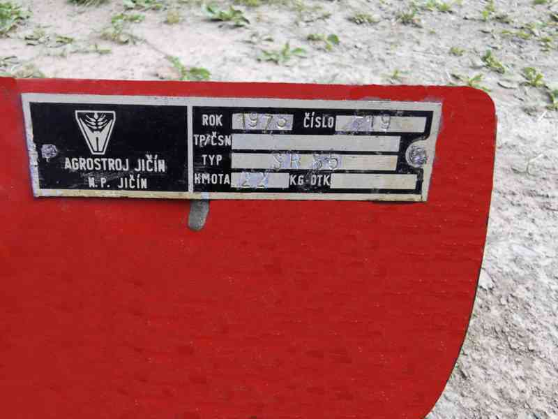 Shrnovací radlice VARI / Tera SR-85 (šířka 85 cm)