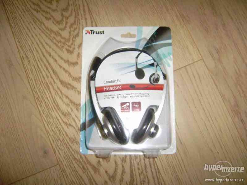 Trust ComfortFit Headset /  Stereo sluchátka / Mikrofon - foto 2