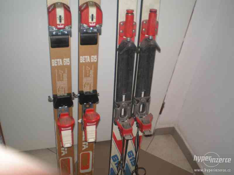Prodám sportovní potřeby lyže pár za 50kč - foto 4
