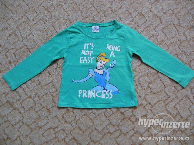 krásné triko s princeznou - foto 1