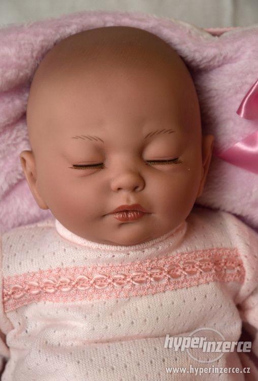 Reborn miminko spící holčička Daniela - foto 3
