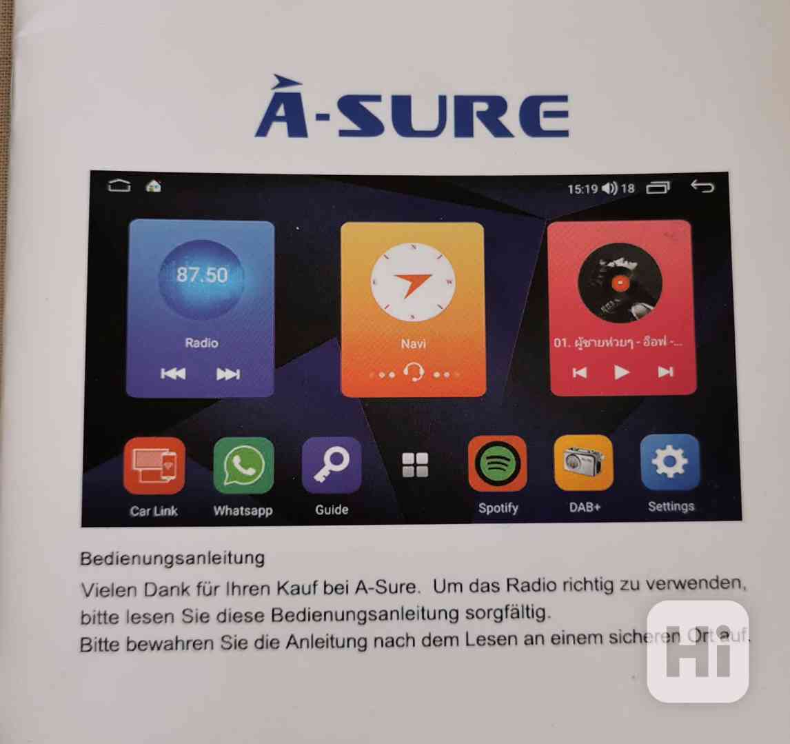 Autoradio kompatibilní  s Ford Custom (Nugget) 2018-2023 - foto 1