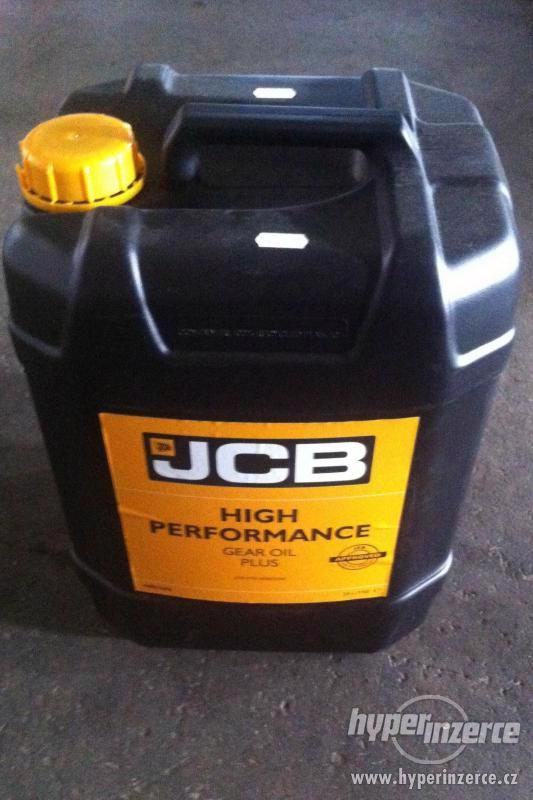 Originální olej do nápravy JCB - foto 1