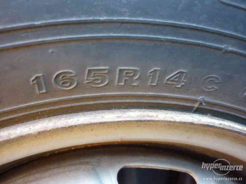165 R 14 C ( 165/80R14 C ) Bridgestone Nissan 4ks - foto 3