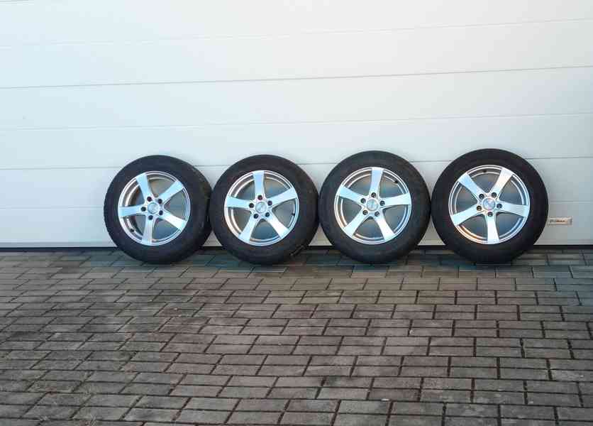 4x ALU disky, DEZENT RE 16" 5×114,3 ET40 + pneu - foto 1