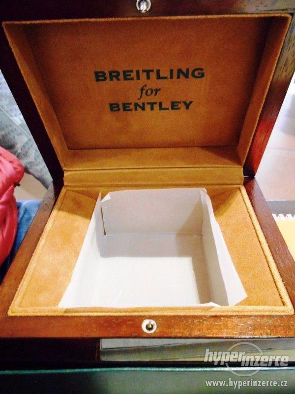 Zlaté hodinky Breitling For Bentley 6,75 2011 Nové - foto 8