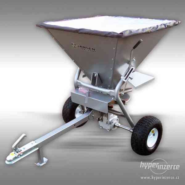 Sypač, rozmetadlo, posypový vozík na sůl a štěrk - foto 1