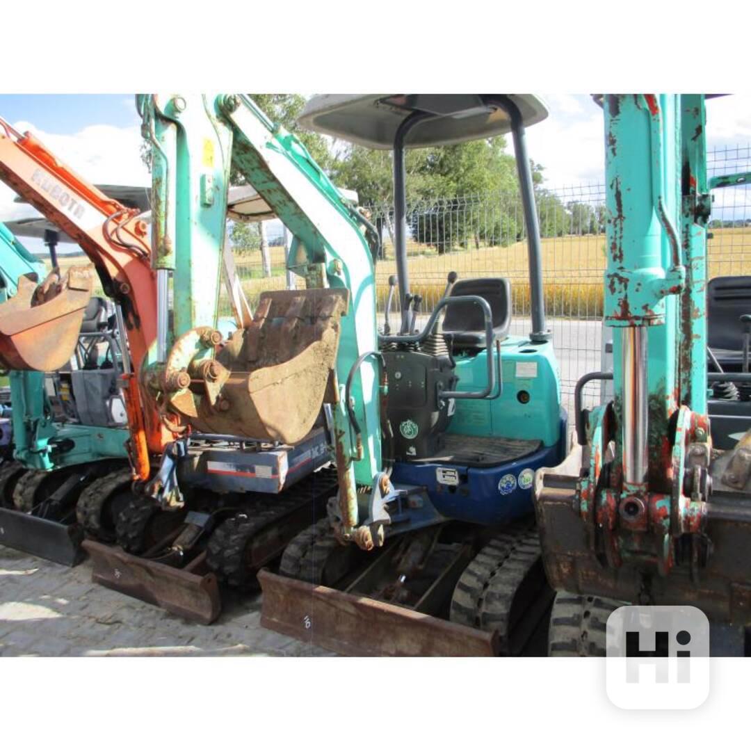 Minibagr IHI 12NX 1200kg pěkný stav - foto 1