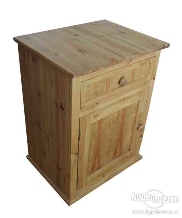 Dřevěná skříňka i do koupelny - foto 2