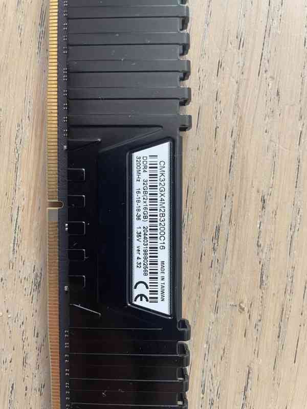 Corsair LPX Vengeance 32GB DDR4 3200MHz CL16 (2x16) - foto 3