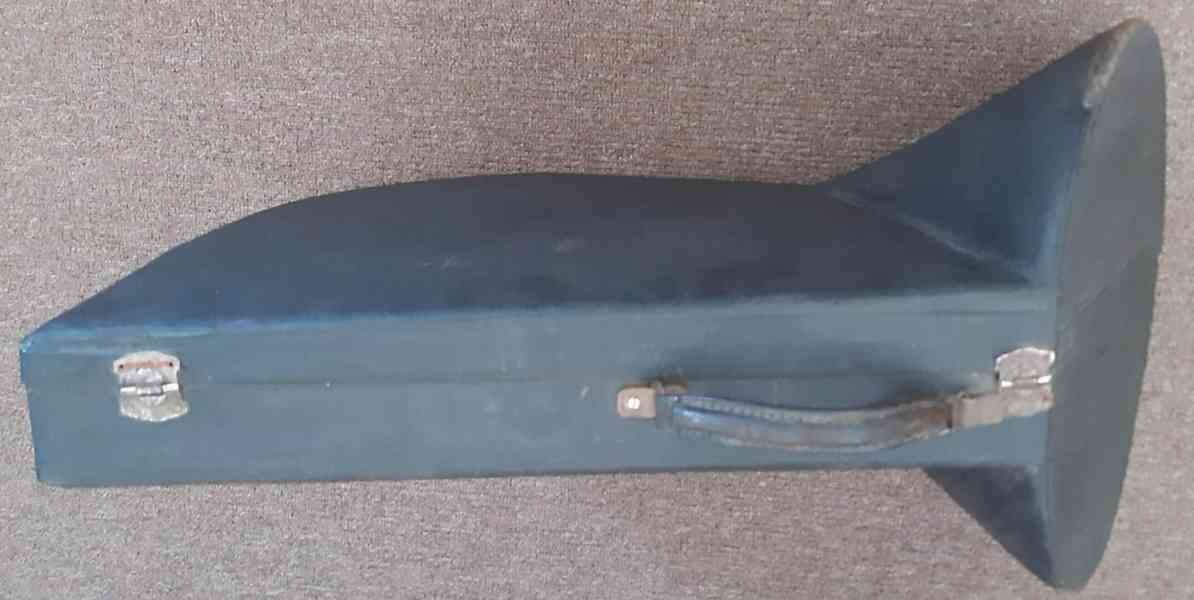 Plně funkční lesní roh s kufrem - foto 3