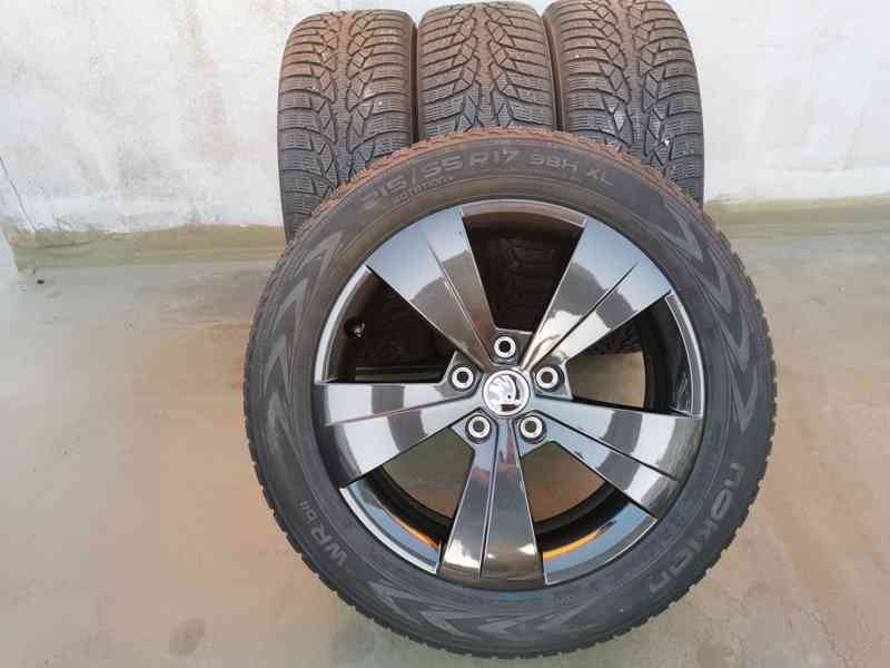 215/55R17 zimní pneu škoda superb III 6,5x17 ET41  - foto 18