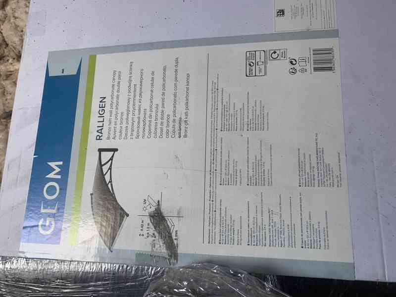 Přístřešek nad vchod - foto 2