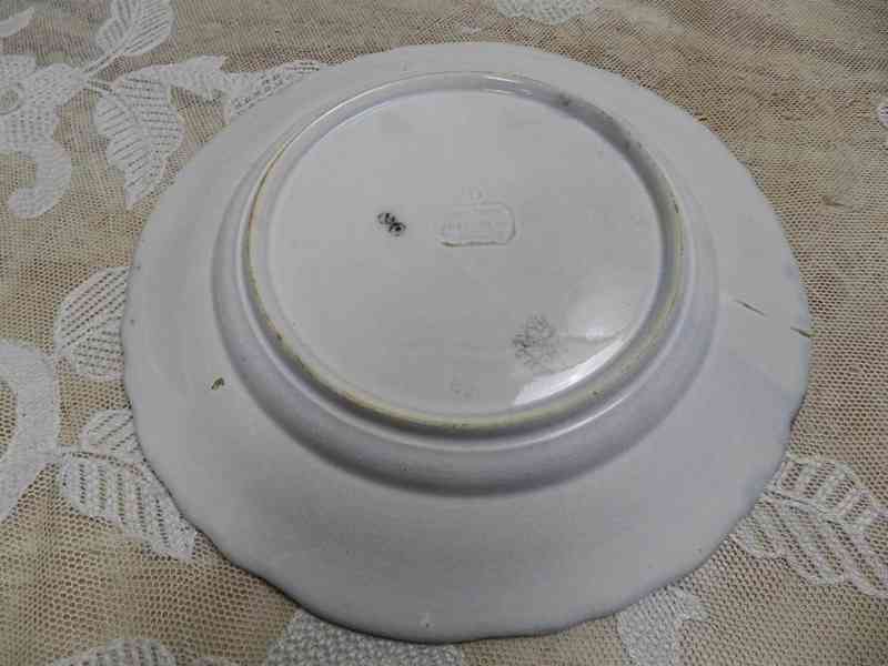 Dekorační hnědý Talíř A. Nowotny Altrohlau Stará role 27cm - foto 4