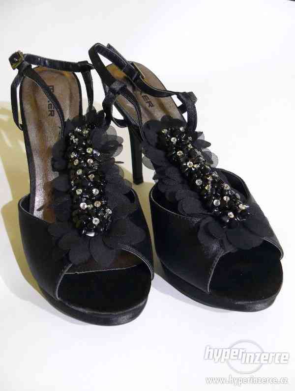 Černé dámské sandálky Mixer vel.41 - foto 2