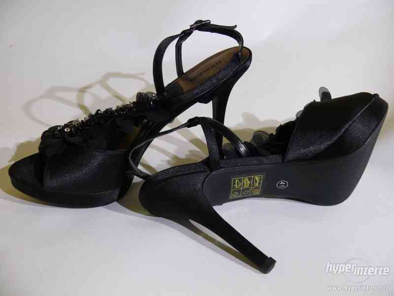 Černé dámské sandálky Mixer vel.41 - foto 3