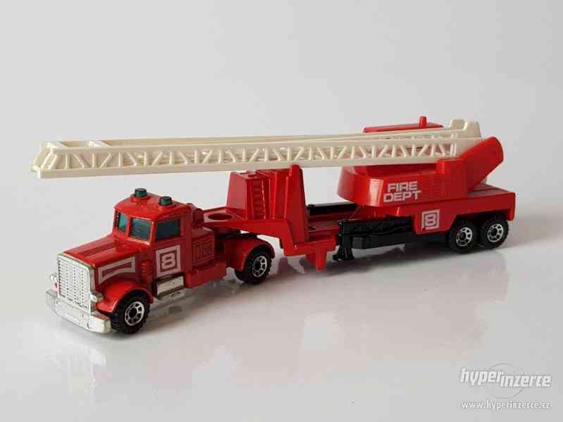 Matchbox Convoy Peterbilt Fire Rescue Truck Boxed - foto 8