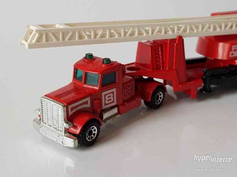 Matchbox Convoy Peterbilt Fire Rescue Truck Boxed - foto 9