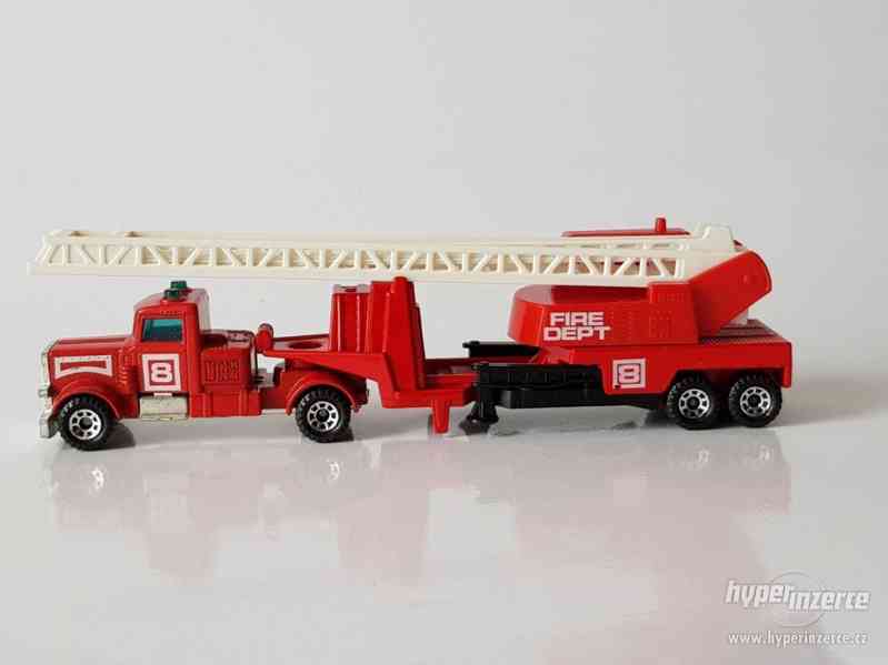 Matchbox Convoy Peterbilt Fire Rescue Truck Boxed - foto 10