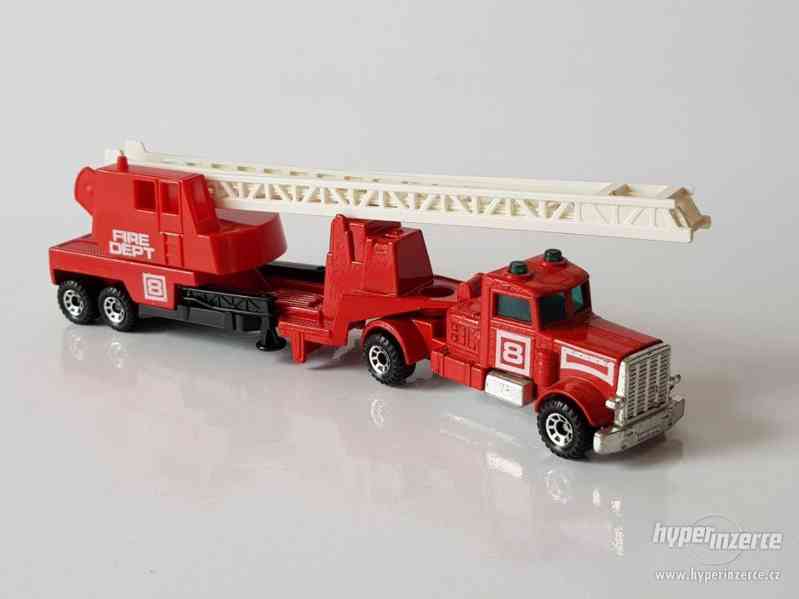 Matchbox Convoy Peterbilt Fire Rescue Truck Boxed - foto 13
