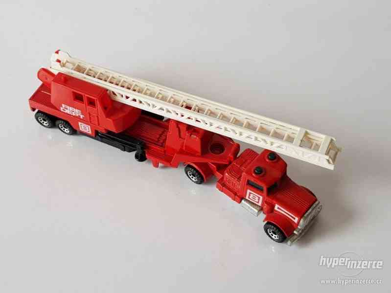 Matchbox Convoy Peterbilt Fire Rescue Truck Boxed - foto 14