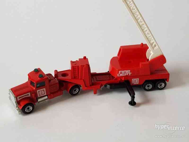 Matchbox Convoy Peterbilt Fire Rescue Truck Boxed - foto 19