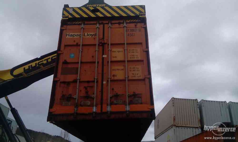 Lodní kontejner - 100% STAV - POSLEDNí KUS - foto 2