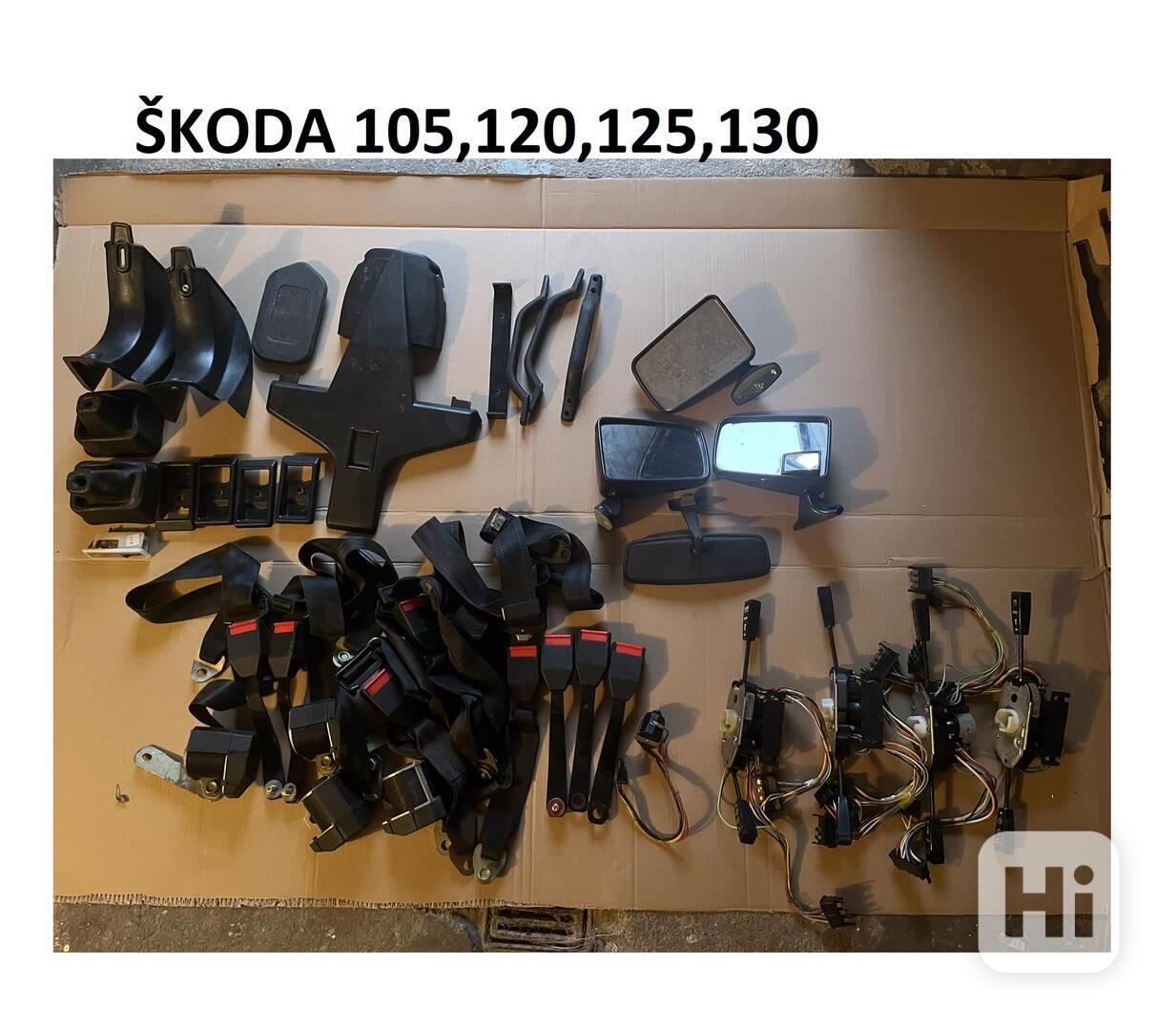 ŠKODA 105 120 125 130 soubor autodílů - foto 1