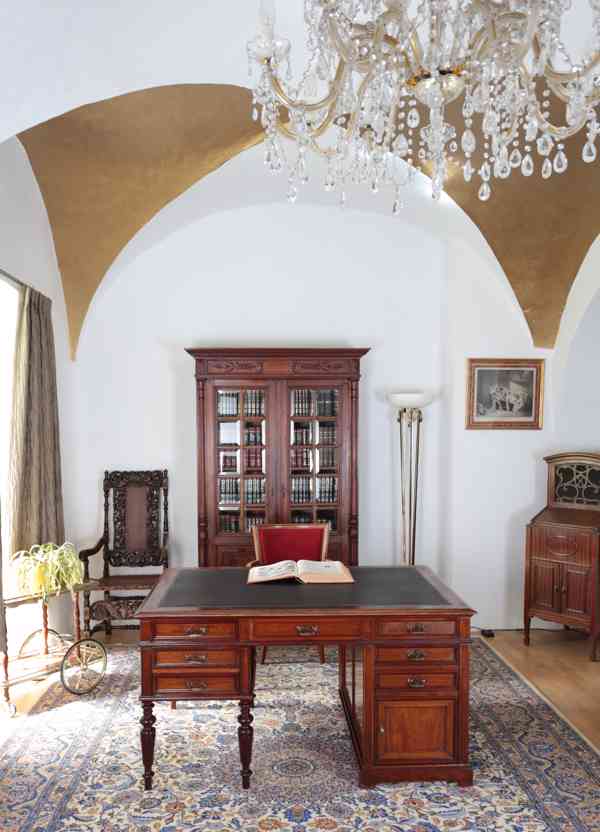 Starožitný neoklasicistní francouzský psací stůl Ludvík XVI - foto 8