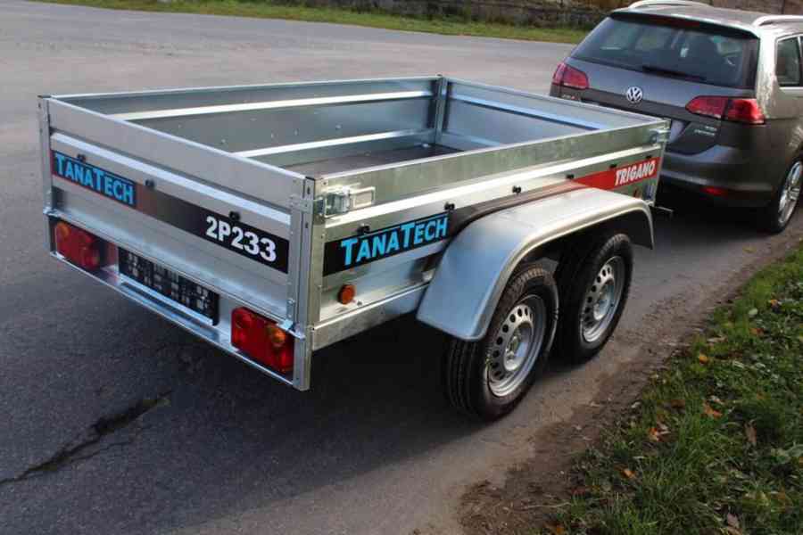 Přívěs Lider 2P233 233x132x39cm 750kg AKCE!!! - foto 1