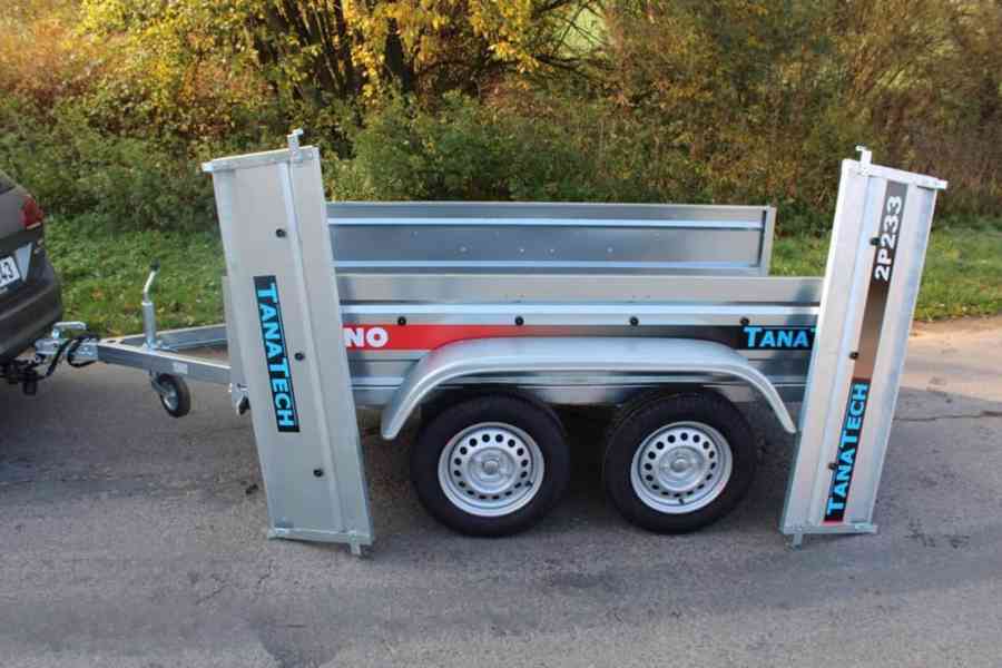 Přívěs Lider 2P233 233x132x39cm 750kg AKCE!!! - foto 3