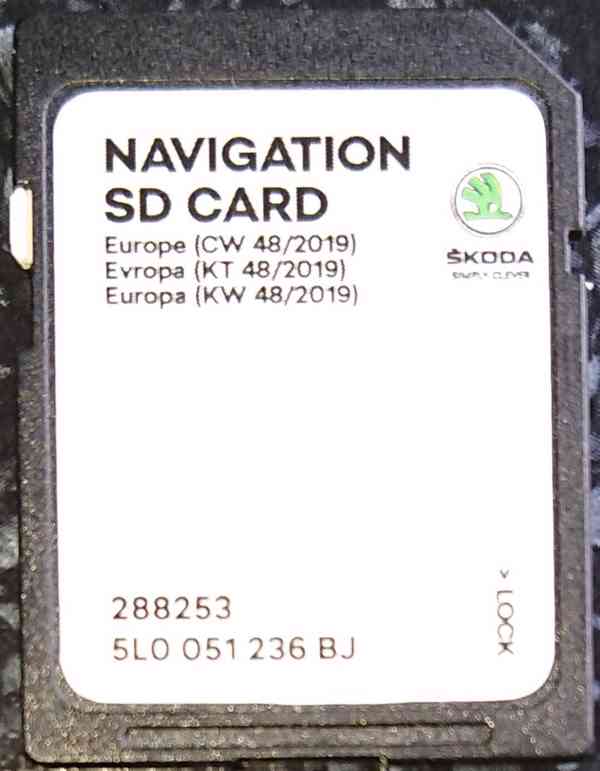Navigace Mapy Škoda Fabia Octávia, SuperB, Kodiaq Karoq - foto 2